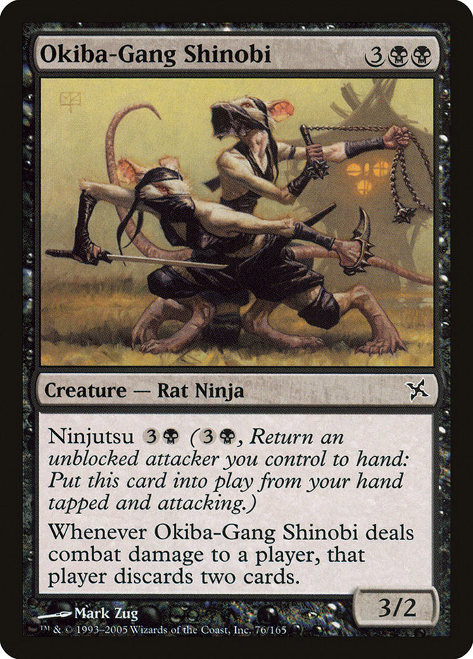 Okiba-Gang Shinobi [Betrayers of Kamigawa] - Magic: The Gathering - Card Brawlers | Quebec | Canada |
