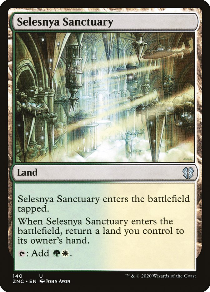 Selesnya Sanctuary [Zendikar Rising Commander] - Magic: The Gathering - Card Brawlers | Quebec | Canada |