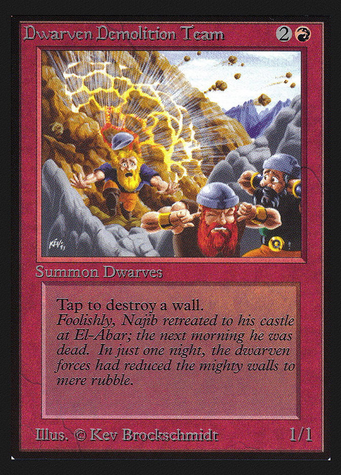 Dwarven Demolition Team [Collectors' Edition] - Magic: The Gathering - Card Brawlers | Quebec | Canada |