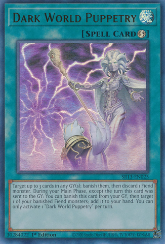 Dark World Puppetry [SR13-EN025] Ultra Rare - Yu-Gi-Oh! - Card Brawlers | Quebec | Canada |