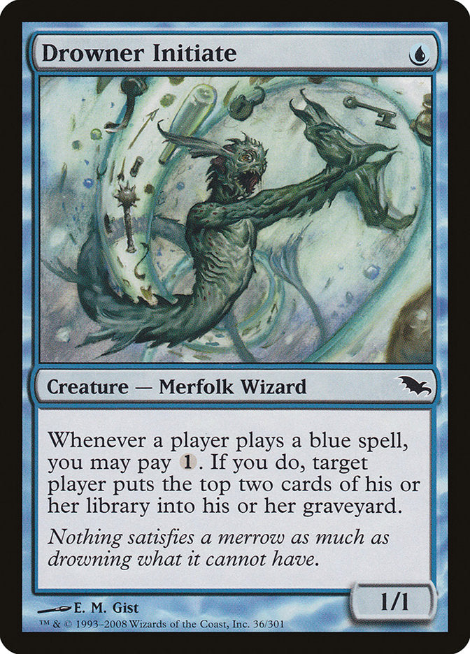 Drowner Initiate [Shadowmoor] - Magic: The Gathering - Card Brawlers | Quebec | Canada |