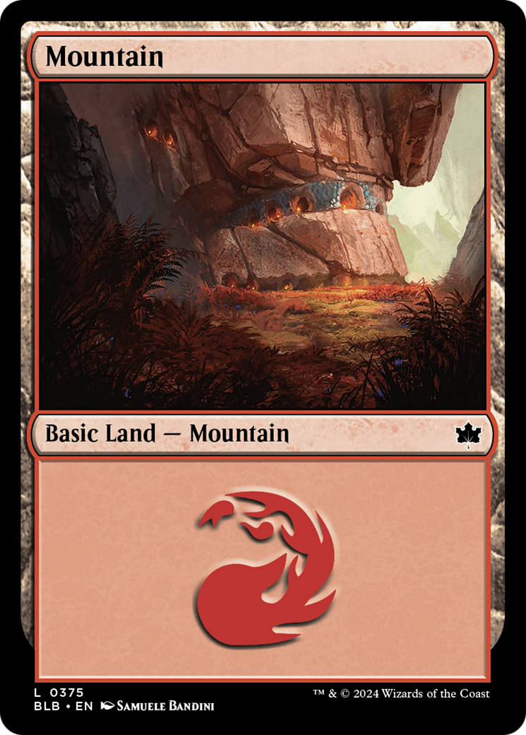 Mountain (0375) [Bloomburrow] - Magic: The Gathering - Card Brawlers | Quebec | Canada |