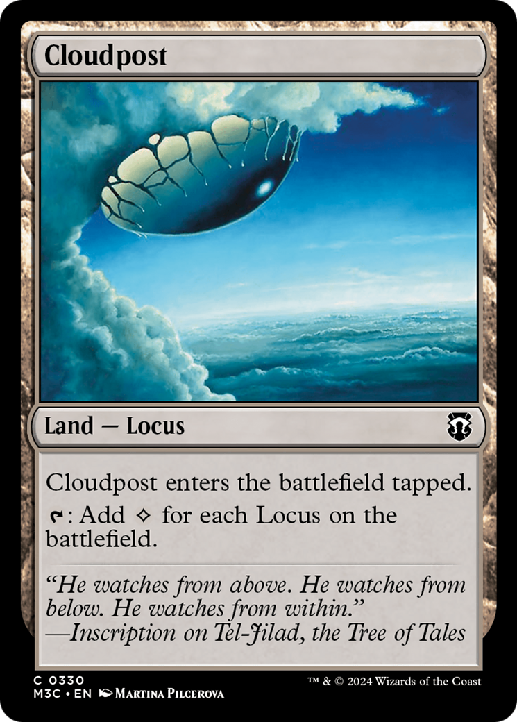 Cloudpost (Ripple Foil) [Modern Horizons 3 Commander] - Magic: The Gathering - Card Brawlers | Quebec | Canada |