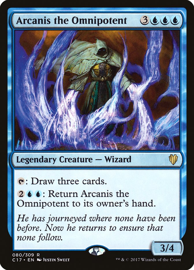 Arcanis the Omnipotent [Commander 2017] - Magic: The Gathering - Card Brawlers | Quebec | Canada |