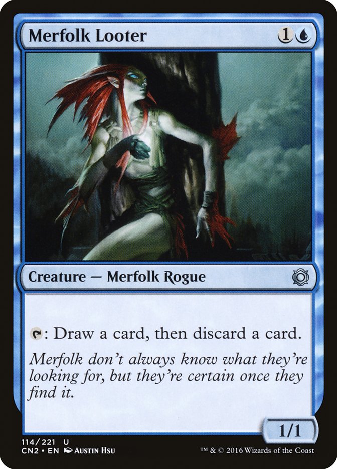Merfolk Looter [Conspiracy: Take the Crown] - Magic: The Gathering - Card Brawlers | Quebec | Canada |