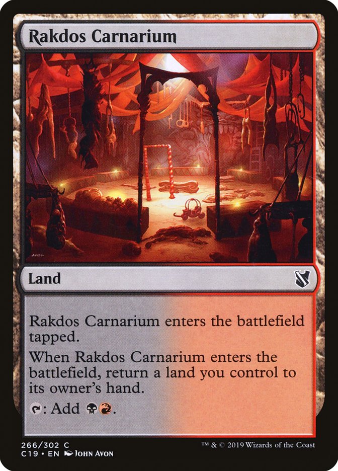 Rakdos Carnarium [Commander 2019] - Magic: The Gathering - Card Brawlers | Quebec | Canada |