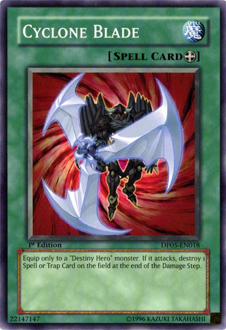 Cyclone Blade [DP05-EN018] Common - Yu-Gi-Oh! - Card Brawlers | Quebec | Canada |