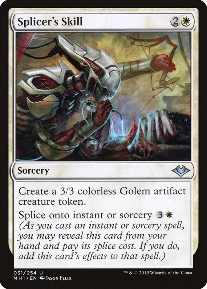 Splicer's Skill [Modern Horizons] - Magic: The Gathering - Card Brawlers | Quebec | Canada |