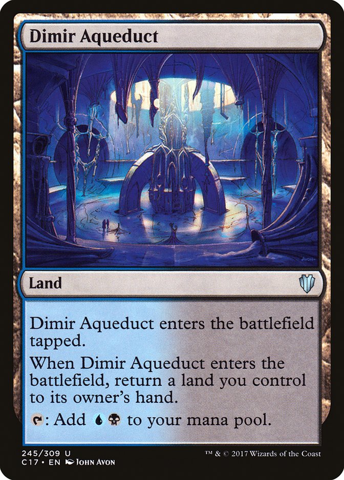 Dimir Aqueduct [Commander 2017] - Magic: The Gathering - Card Brawlers | Quebec | Canada |