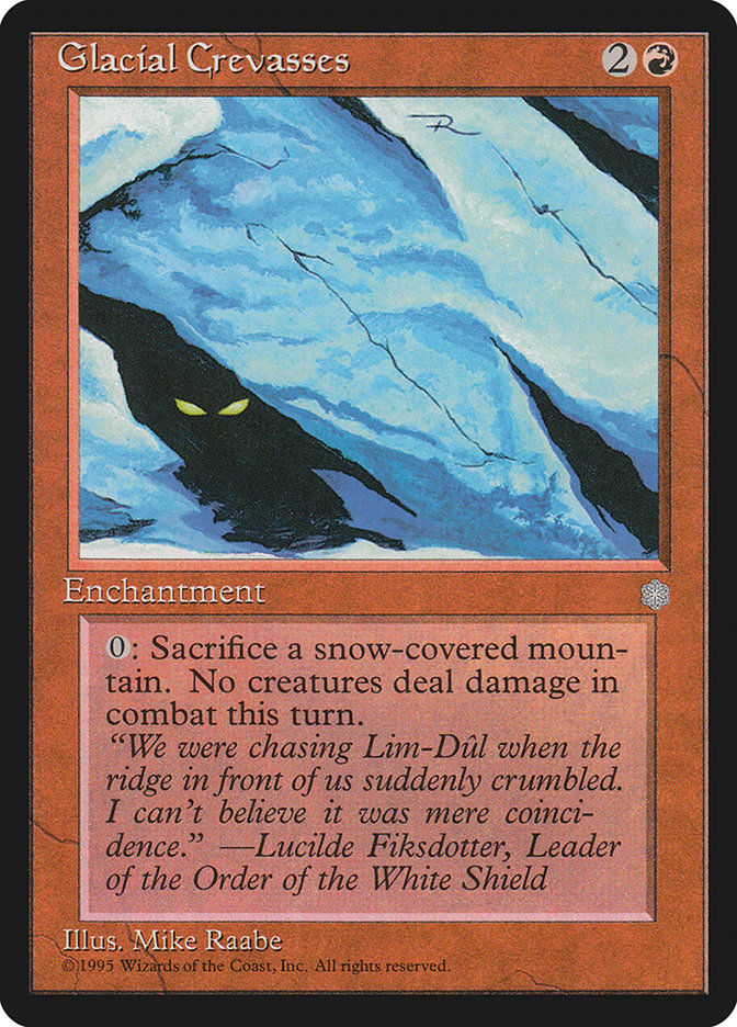 Glacial Crevasses [Ice Age] - Magic: The Gathering - Card Brawlers | Quebec | Canada |