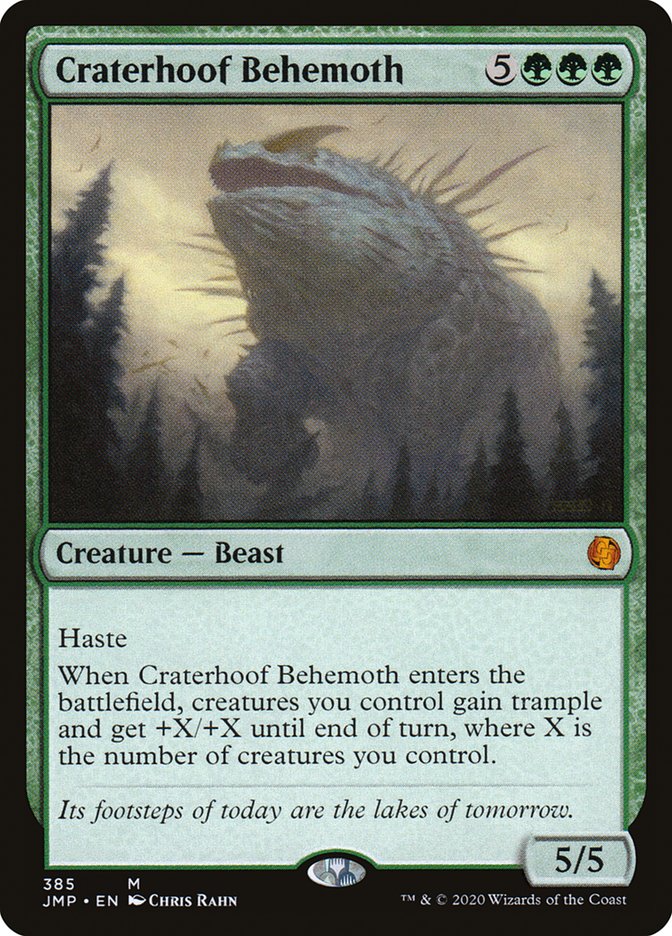 Craterhoof Behemoth [Jumpstart] - Magic: The Gathering - Card Brawlers | Quebec | Canada |