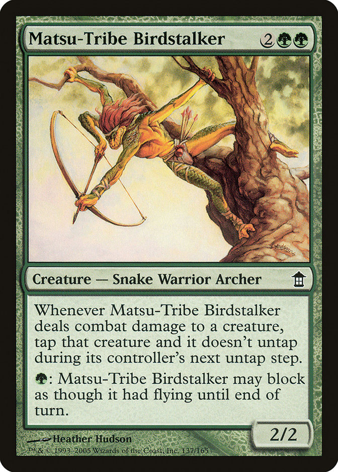 Matsu-Tribe Birdstalker [Saviors of Kamigawa] - Magic: The Gathering - Card Brawlers | Quebec | Canada |