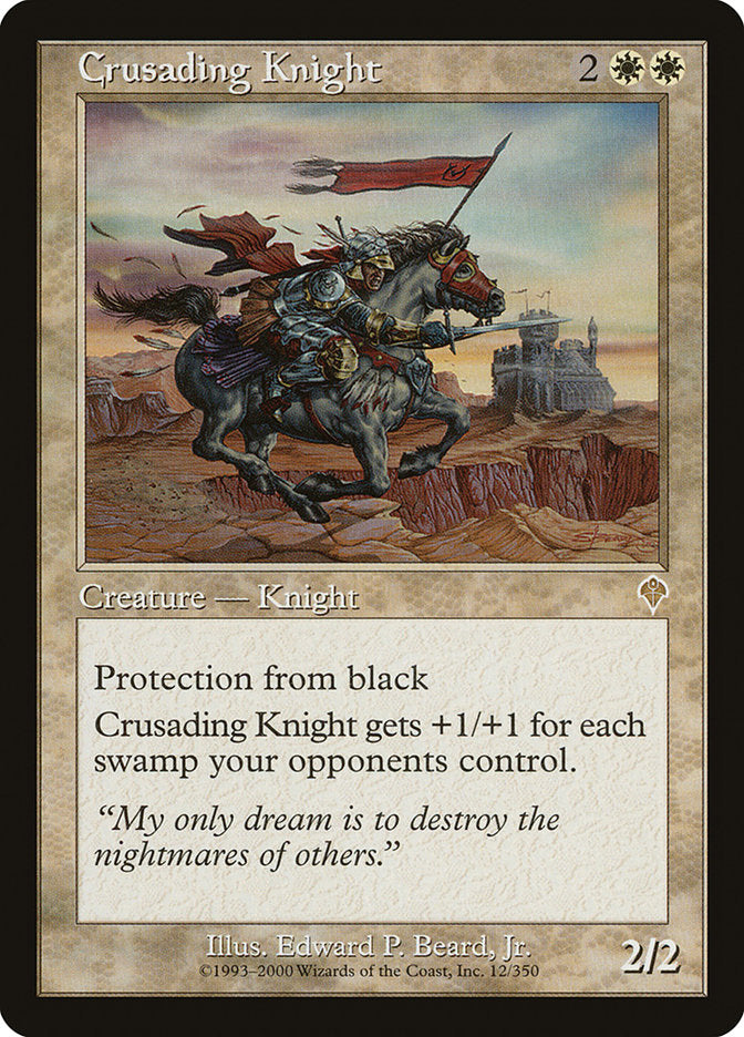 Crusading Knight [Invasion] - Magic: The Gathering - Card Brawlers | Quebec | Canada |