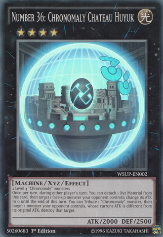 Number 36: Chronomaly Chateau Huyuk [WSUP-EN002] Super Rare - Yu-Gi-Oh! - Card Brawlers | Quebec | Canada |