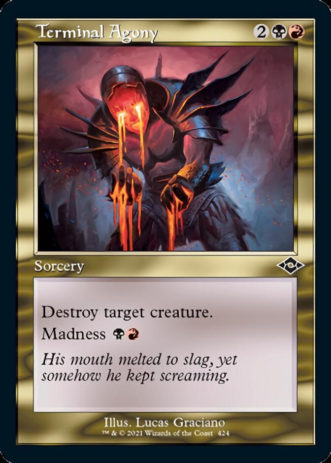 Terminal Agony (Retro) [Modern Horizons 2] - Magic: The Gathering - Card Brawlers | Quebec | Canada |