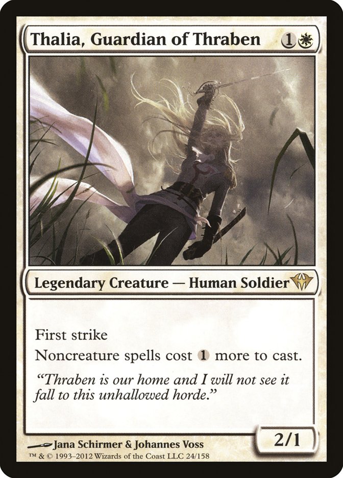 Thalia, Guardian of Thraben [Dark Ascension] - Magic: The Gathering - Card Brawlers | Quebec | Canada |