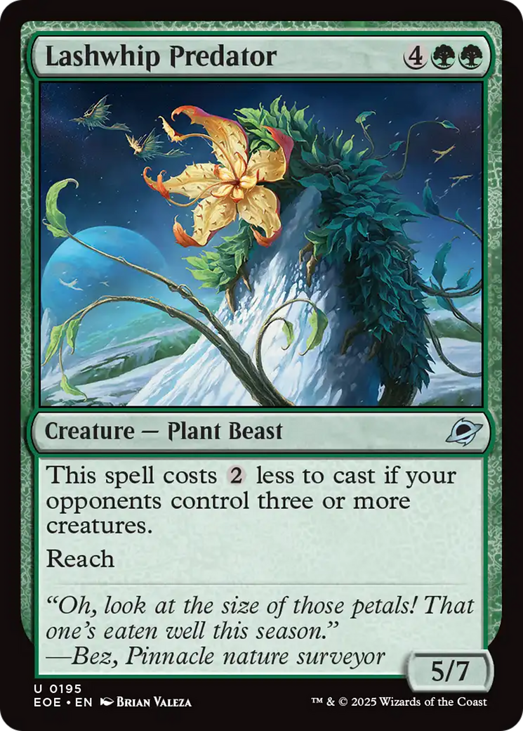 Lashwhip Predator [Edge of Eternities] - Magic: The Gathering - Card Brawlers | Quebec | Canada |