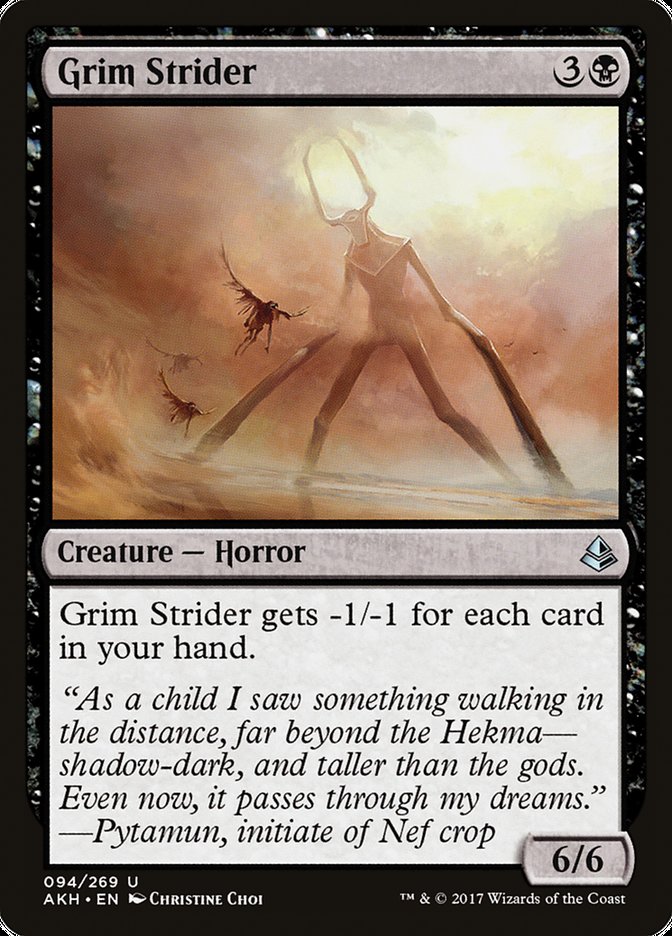 Grim Strider [Amonkhet] - Magic: The Gathering - Card Brawlers | Quebec | Canada |