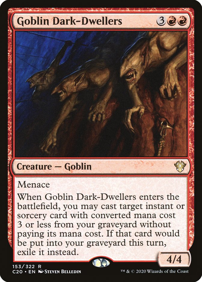 Goblin Dark-Dwellers [Commander 2020] - Magic: The Gathering - Card Brawlers | Quebec | Canada |