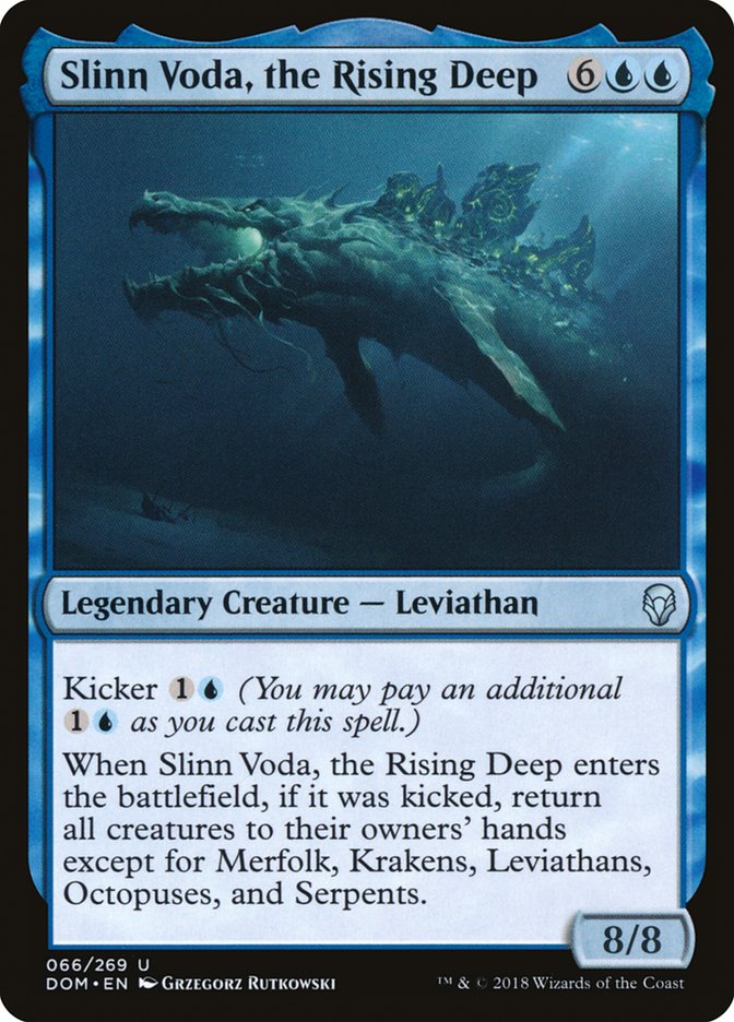 Slinn Voda, the Rising Deep [Dominaria] - Magic: The Gathering - Card Brawlers | Quebec | Canada |
