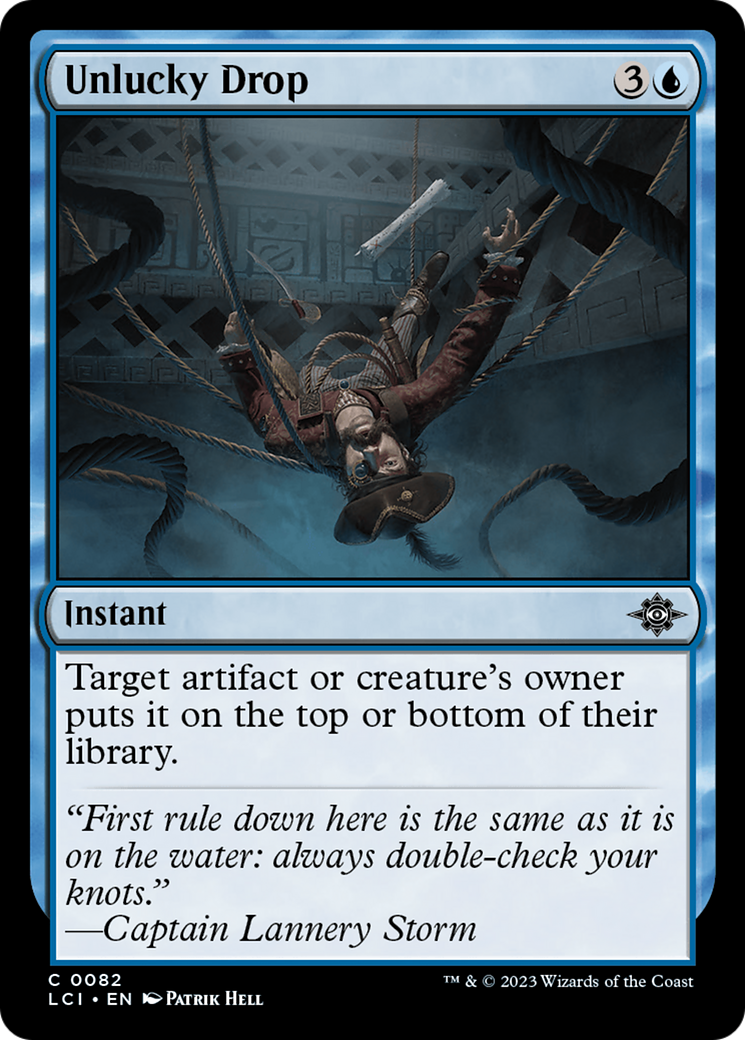 Unlucky Drop [The Lost Caverns of Ixalan] - Magic: The Gathering - Card Brawlers | Quebec | Canada |