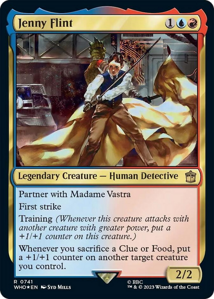 Jenny Flint (Surge Foil) [Doctor Who] - Magic: The Gathering - Card Brawlers | Quebec | Canada |