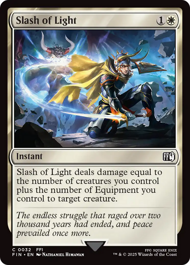 Slash of Light [FINAL FANTASY] - Magic: The Gathering - Card Brawlers | Quebec | Canada |