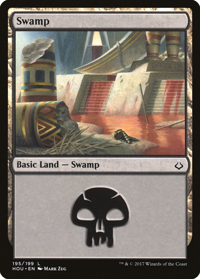 Swamp (195) [Hour of Devastation] - Magic: The Gathering - Card Brawlers | Quebec | Canada |