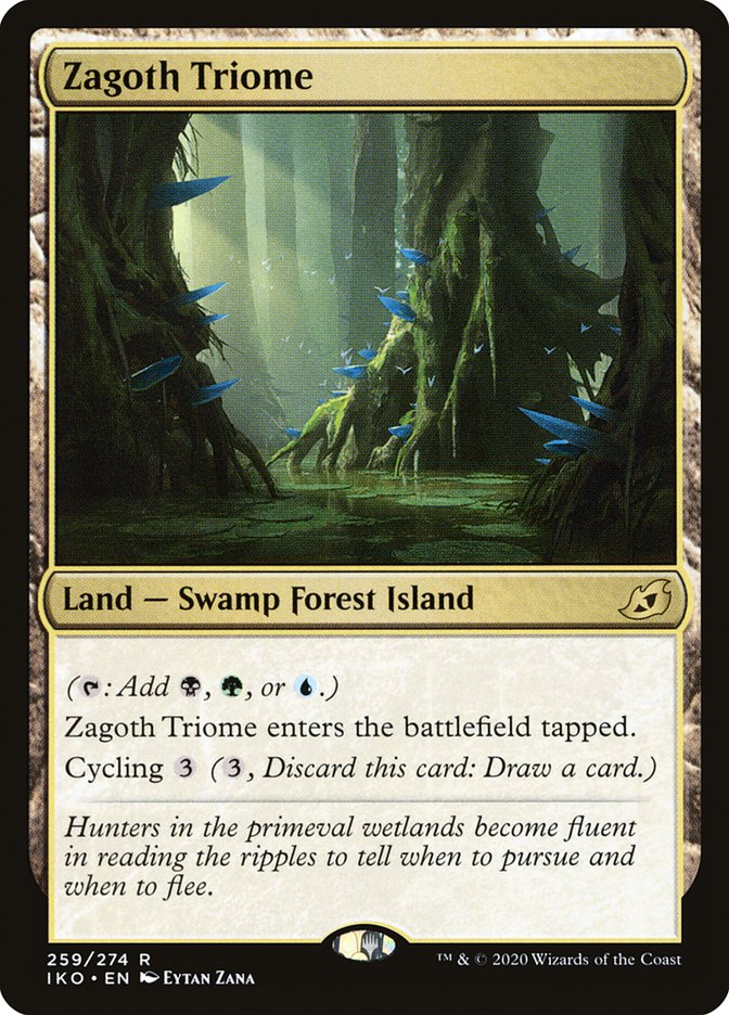 Zagoth Triome [Ikoria: Lair of Behemoths] - Magic: The Gathering - Card Brawlers | Quebec | Canada |