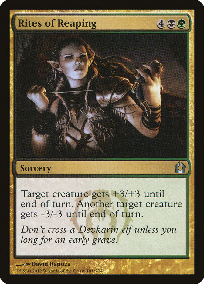 Rites of Reaping [Return to Ravnica] - Magic: The Gathering - Card Brawlers | Quebec | Canada |