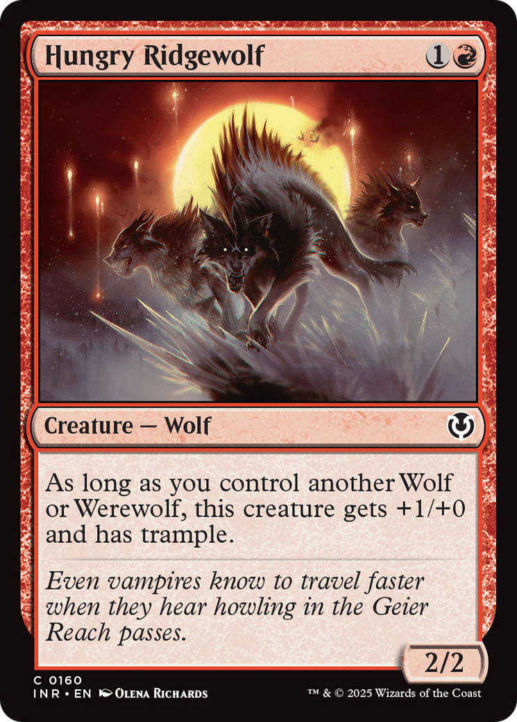 Hungry Ridgewolf [Innistrad Remastered] - Magic: The Gathering - Card Brawlers | Quebec | Canada |