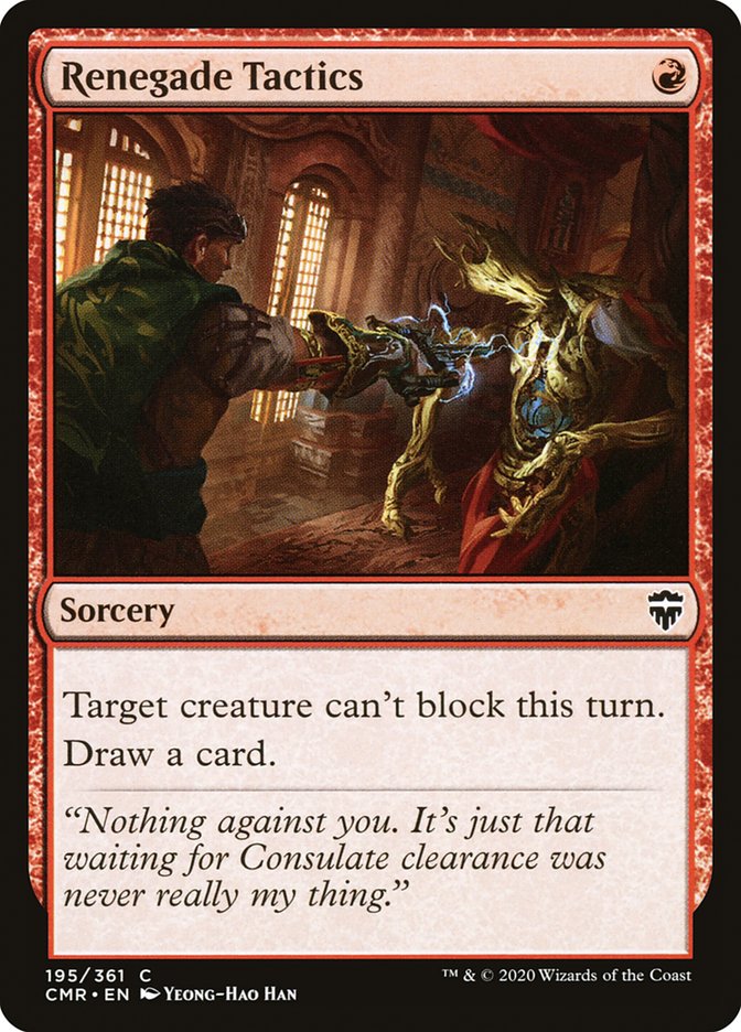 Renegade Tactics [Commander Legends] - Magic: The Gathering - Card Brawlers | Quebec | Canada |
