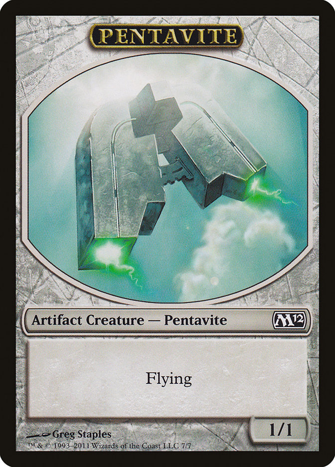 Pentavite Token [Magic 2012 Tokens] - Magic: The Gathering - Card Brawlers | Quebec | Canada |