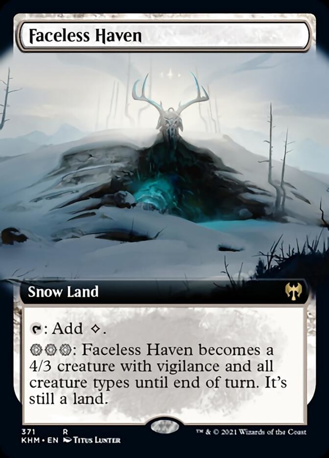 Faceless Haven (Extended Art) [Kaldheim] - Magic: The Gathering - Card Brawlers | Quebec | Canada |
