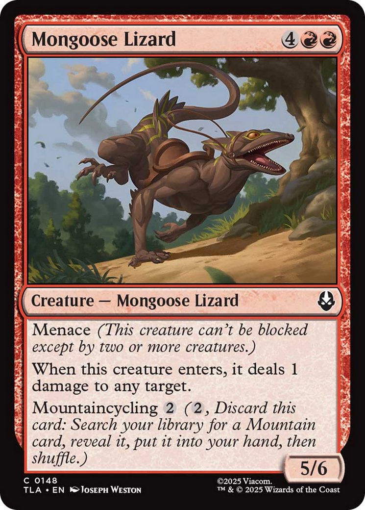 Mongoose Lizard [Avatar: The Last Airbender] - Magic: The Gathering - Card Brawlers | Quebec | Canada |