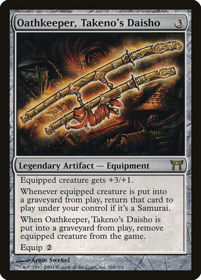 Oathkeeper, Takeno's Daisho [Champions of Kamigawa] - Magic: The Gathering - Card Brawlers | Quebec | Canada |