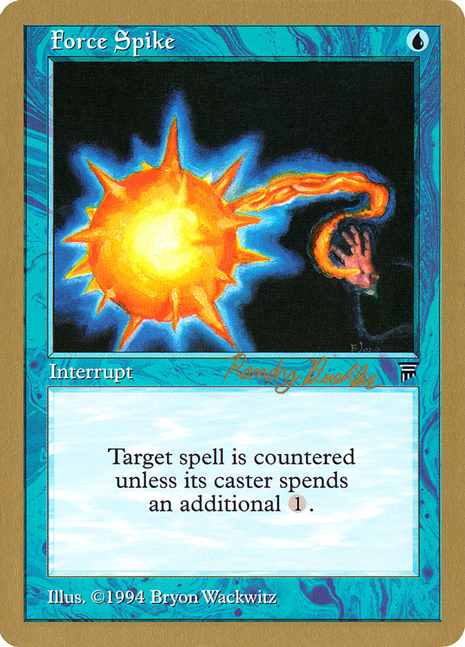 Force Spike (Randy Buehler) [World Championship Decks 1998] - Magic: The Gathering - Card Brawlers | Quebec | Canada |