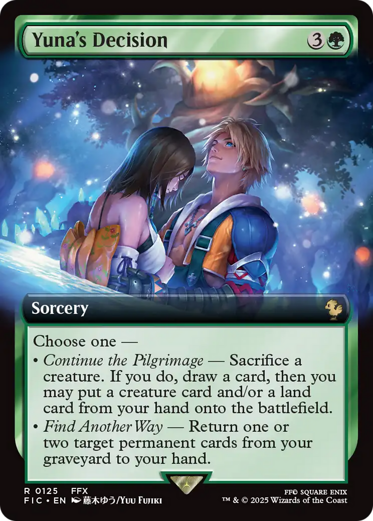 Yuna's Decision (Extended Art) [FINAL FANTASY Commander] - Magic: The Gathering - Card Brawlers | Quebec | Canada |