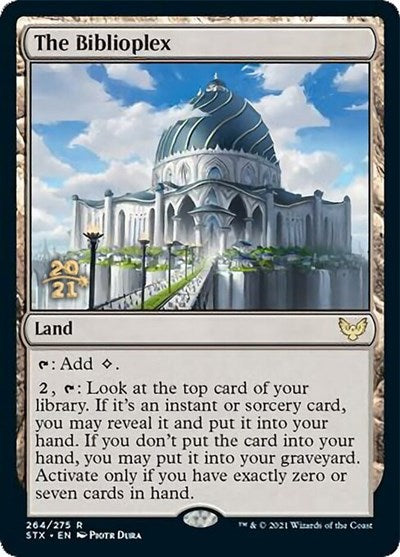 The Biblioplex [Strixhaven: School of Mages Prerelease Promos] - Magic: The Gathering - Card Brawlers | Quebec | Canada |