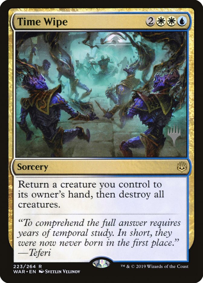 Time Wipe (Promo Pack) [War of the Spark Promos] - Magic: The Gathering - Card Brawlers | Quebec | Canada |