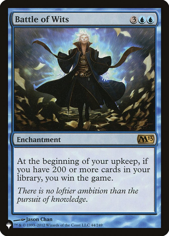 Battle of Wits [The List] - Magic: The Gathering - Card Brawlers | Quebec | Canada |