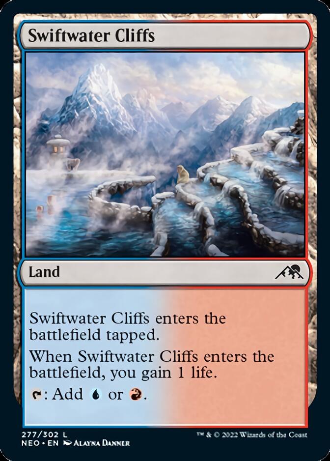 Swiftwater Cliffs [Kamigawa: Neon Dynasty] - Magic: The Gathering - Card Brawlers | Quebec | Canada |