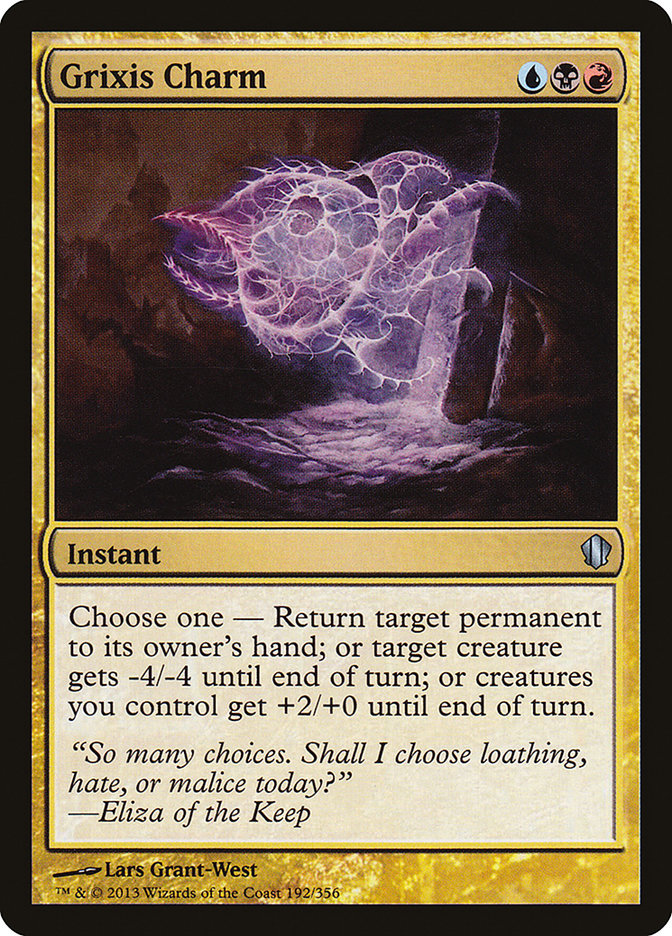 Grixis Charm [Commander 2013] - Magic: The Gathering - Card Brawlers | Quebec | Canada |