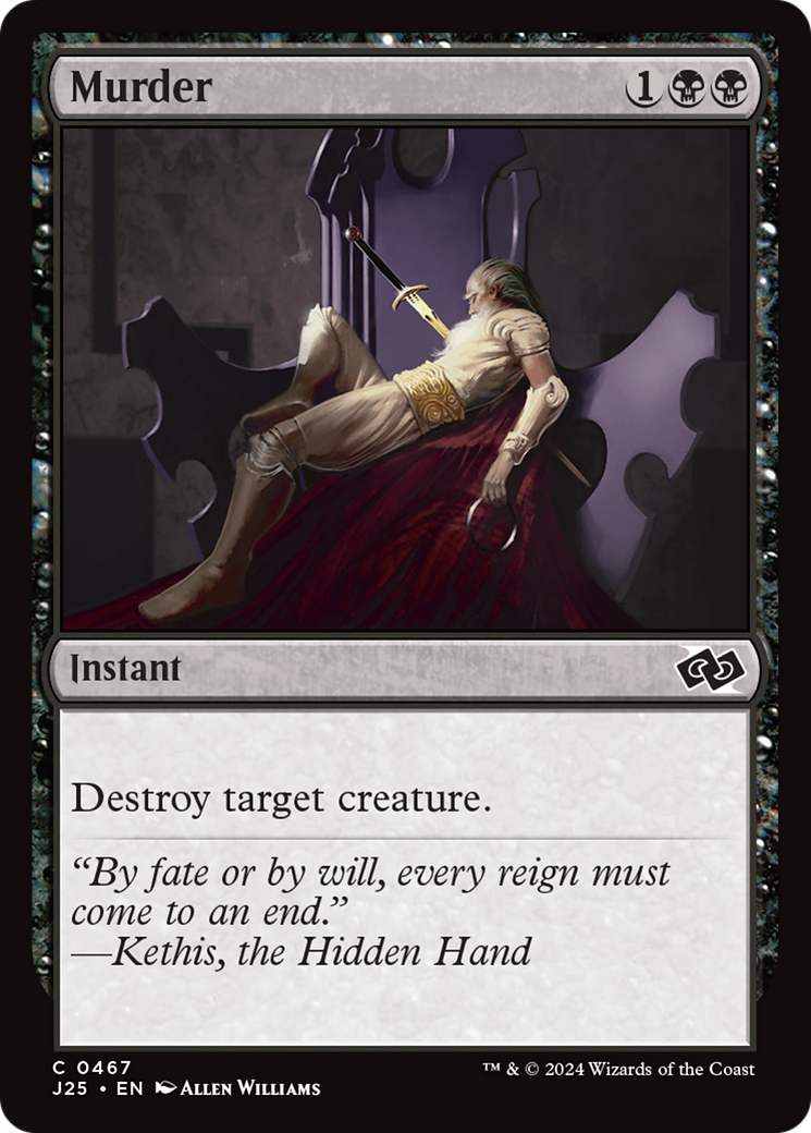 Murder [Foundations Jumpstart] - Magic: The Gathering - Card Brawlers | Quebec | Canada |
