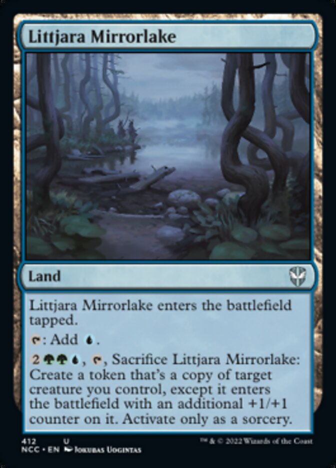Littjara Mirrorlake [Streets of New Capenna Commander] - Magic: The Gathering - Card Brawlers | Quebec | Canada |