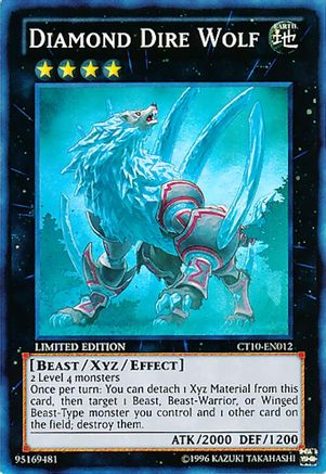 Diamond Dire Wolf [CT10-EN012] Super Rare - Yu-Gi-Oh! - Card Brawlers | Quebec | Canada |