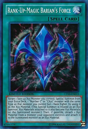 Rank-Up-Magic Barian's Force [CT10-EN015] Super Rare - Yu-Gi-Oh! - Card Brawlers | Quebec | Canada |