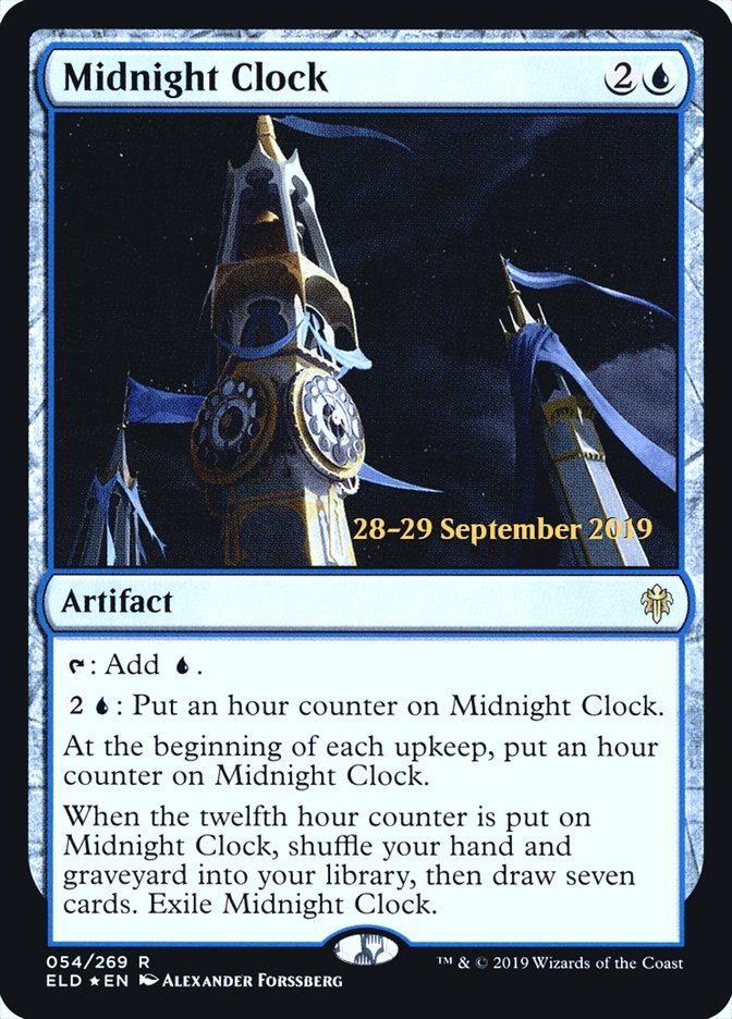 Midnight Clock [Throne of Eldraine Prerelease Promos] - Magic: The Gathering - Card Brawlers | Quebec | Canada |