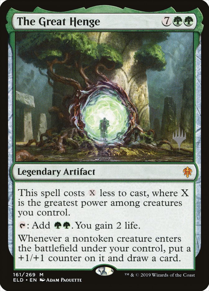 The Great Henge (Promo Pack) [Throne of Eldraine Promos] - Magic: The Gathering - Card Brawlers | Quebec | Canada |