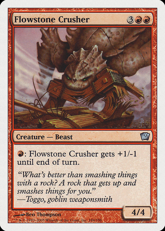 Flowstone Crusher [Ninth Edition] - Magic: The Gathering - Card Brawlers | Quebec | Canada |